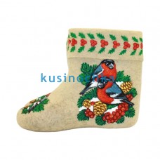 Женские полуваленки «Зимний пейзаж»