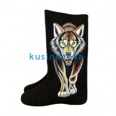 Мужские валенки «Мой друг — волк»